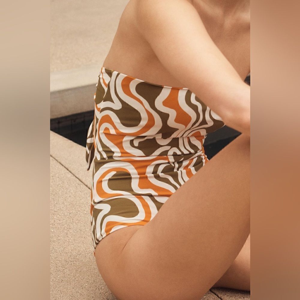 Anthropologie Cala De La Cruz Alison One-Piece Swimsuit - Picture 3 of 4